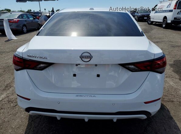 3N1AB8CVXSY417223 2025 NISSAN SENTRA White Вид ззаду
