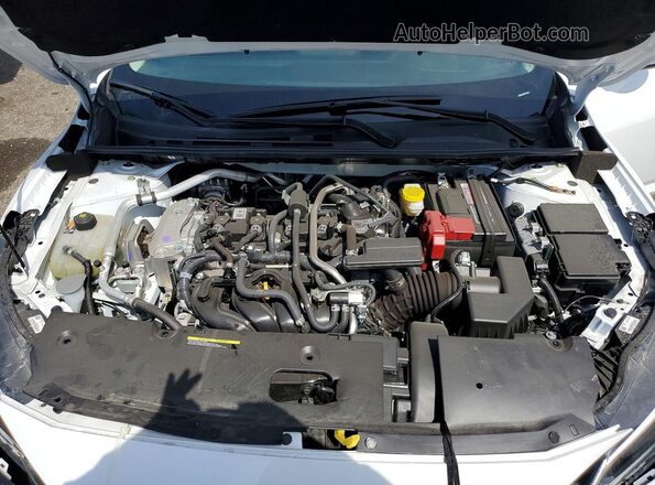 3N1AB8CVXSY417223 2025 NISSAN SENTRA White Вид задньої частини салону