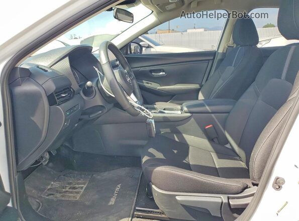 3N1AB8CVXSY417223 2025 NISSAN SENTRA White Вид салону спереду