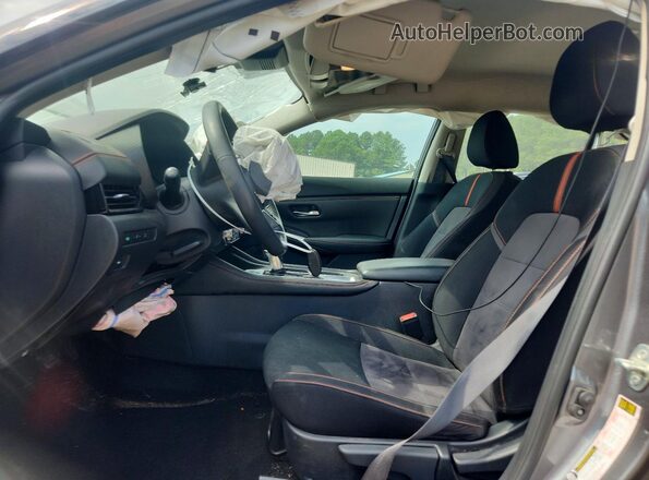 3N1AB8DV0LY299540 2020 NISSAN SENTRA Gray წინა სალონის ხედი