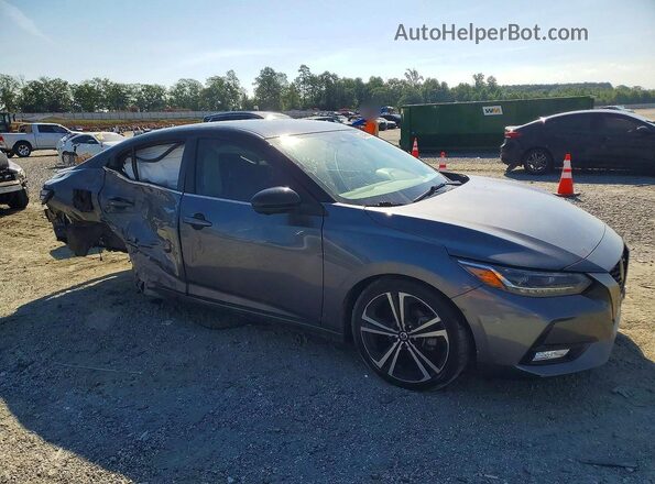 3N1AB8DV0MY201138 2021 NISSAN SENTRA Gray Front right