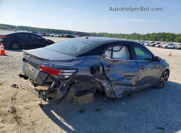 3N1AB8DV0MY201138 2021 NISSAN SENTRA Gray Rear right