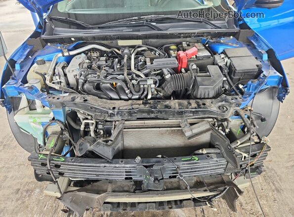 3N1AB8DV0MY203780 2021 NISSAN SENTRA Синий Вид задней части салона