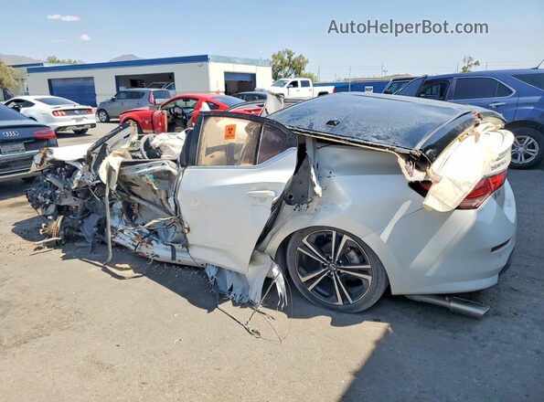 3N1AB8DV0MY263428 2021 NISSAN SENTRA White Հետևի ձախ