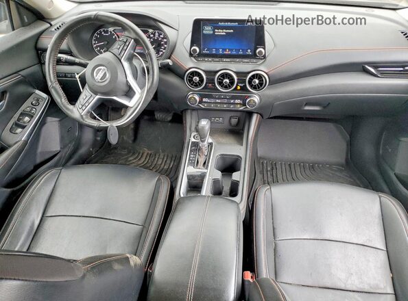 3N1AB8DV0MY292444 2021 NISSAN SENTRA Gray Вид панелі приладів
