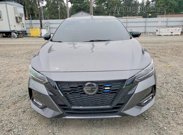 3N1AB8DV0MY292444 2021 NISSAN SENTRA Gray Вид спереду