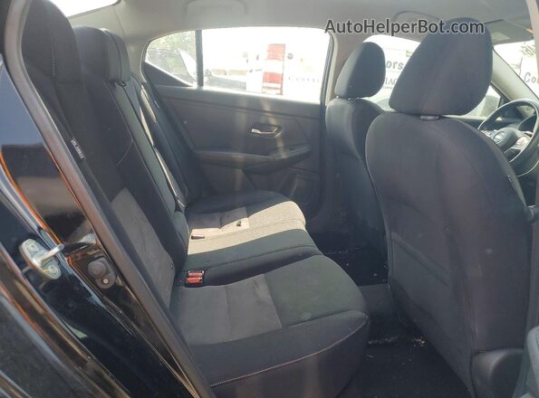 3N1AB8DV0MY319416 2021 NISSAN SENTRA Черный Вид задних сидений