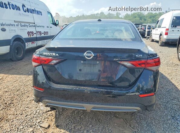 3N1AB8DV0MY319416 2021 NISSAN SENTRA Черный Вид сзади