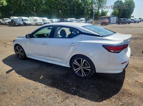 3N1AB8DV0PY267614 2023 NISSAN SENTRA Белый Задняя левая четверть