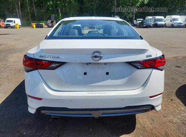 3N1AB8DV0PY267614 2023 NISSAN SENTRA Белый Вид сзади