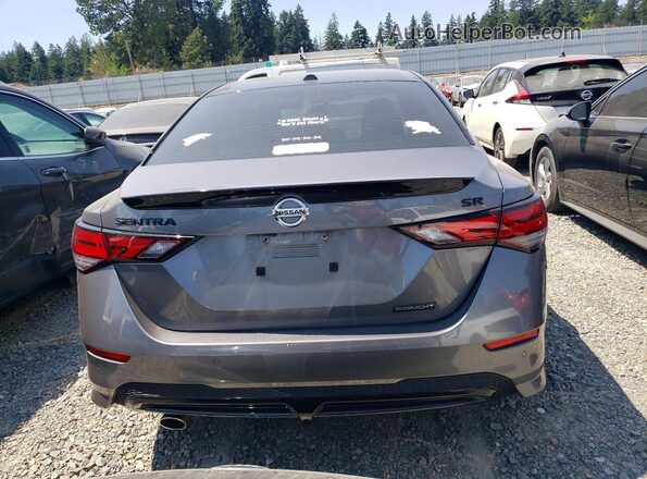 3N1AB8DV0PY270044 2023 NISSAN SENTRA Gray Widok z tyłu