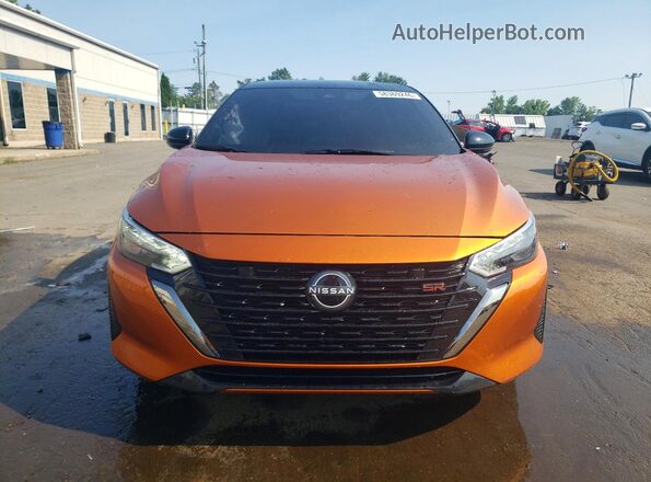 3N1AB8DV0RY237516 2024 NISSAN SENTRA Orange წინა ხედი