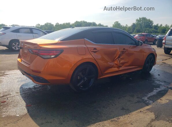 3N1AB8DV0RY237516 2024 NISSAN SENTRA Orange უკანა მარჯვენა