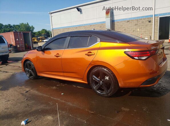 3N1AB8DV0RY237516 2024 NISSAN SENTRA Orange უკანა მარცხენა