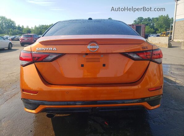 3N1AB8DV0RY237516 2024 NISSAN SENTRA Orange უკანა ხედი