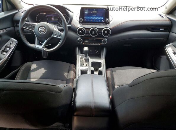 3N1AB8DV0SY248926 2025 NISSAN SENTRA Blue წინა პანელის ხედი