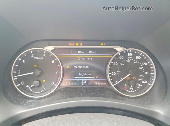 3N1AB8DV0SY248926 2025 NISSAN SENTRA Blue ხელსაწყოთა პანელის ხედი