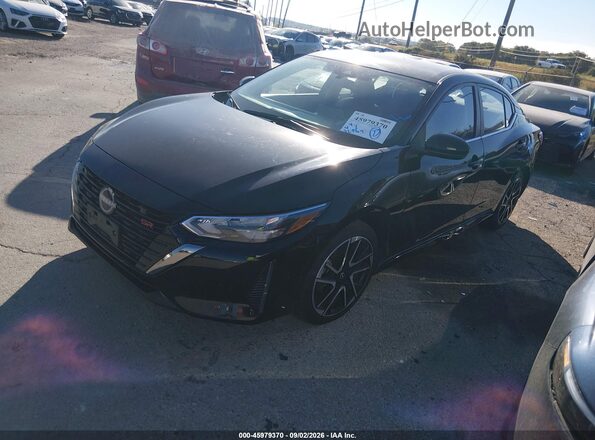3N1AB8DV0SY321003 2025 NISSAN SENTRA Black Front left