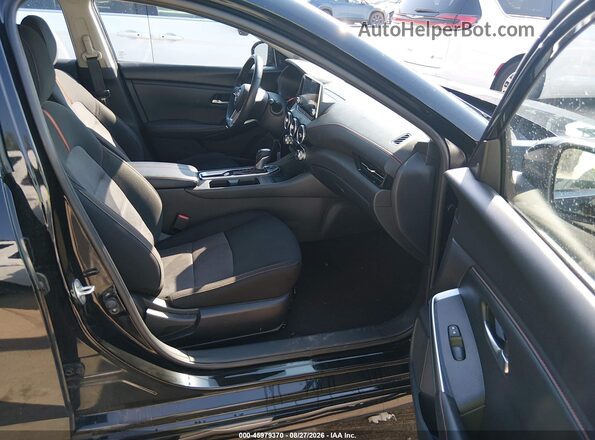 3N1AB8DV0SY321003 2025 NISSAN SENTRA Black Front interior view
