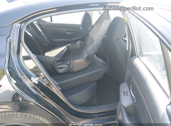 3N1AB8DV0SY321003 2025 NISSAN SENTRA Black VIN sticker view