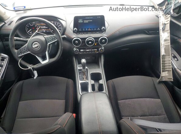 3N1AB8DV1SY223713 2025 NISSAN SENTRA Gray Вид панелі приладів