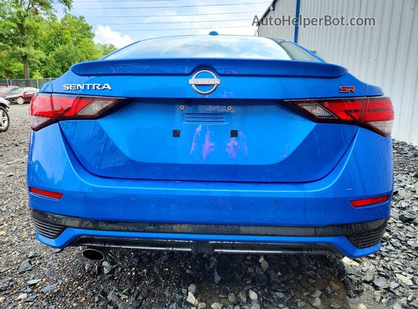 3N1AB8DV1SY292983 2025 NISSAN SENTRA Blue Widok z tyłu