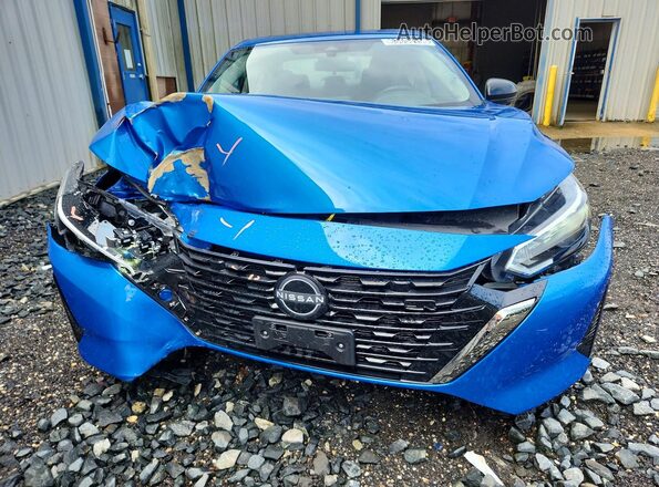 3N1AB8DV1SY292983 2025 NISSAN SENTRA Blue Widok z przodu