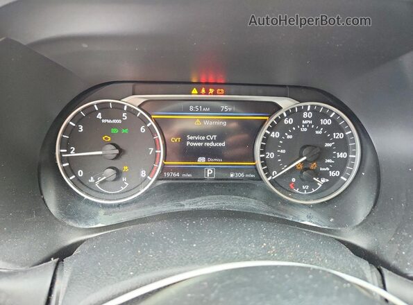 3N1AB8DV1SY292983 2025 NISSAN SENTRA Blue Widok zestawu wskaźników