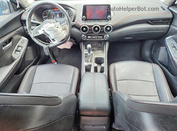 3N1AB8DV1SY292983 2025 NISSAN SENTRA Blue Widok deski rozdzielczej