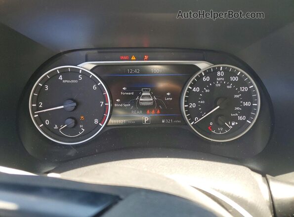 3N1AB8DV2LY299166 2020 NISSAN SENTRA Gray Vista del cuadro de instrumentos