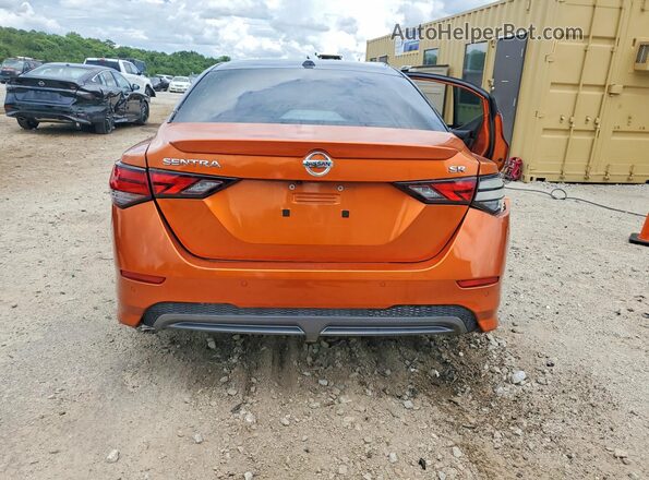 3N1AB8DV2MY204946 2021 NISSAN SENTRA Оранжевый Вид сзади