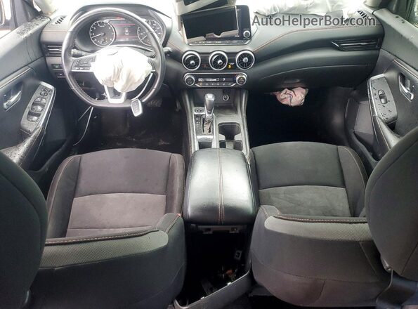3N1AB8DV2MY204946 2021 NISSAN SENTRA Оранжевый Вид панели приборов