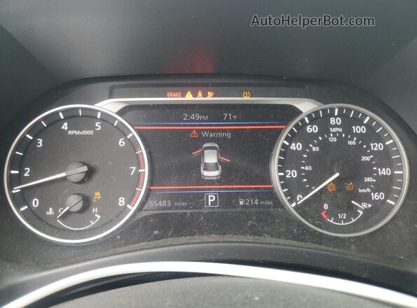 3N1AB8DV2MY204946 2021 NISSAN SENTRA Оранжевый 