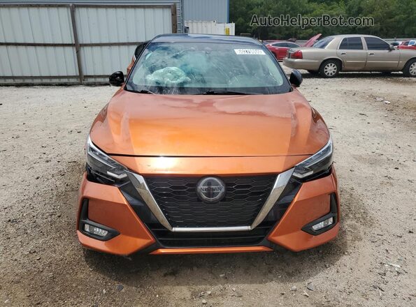 3N1AB8DV2MY204946 2021 NISSAN SENTRA Оранжевый 