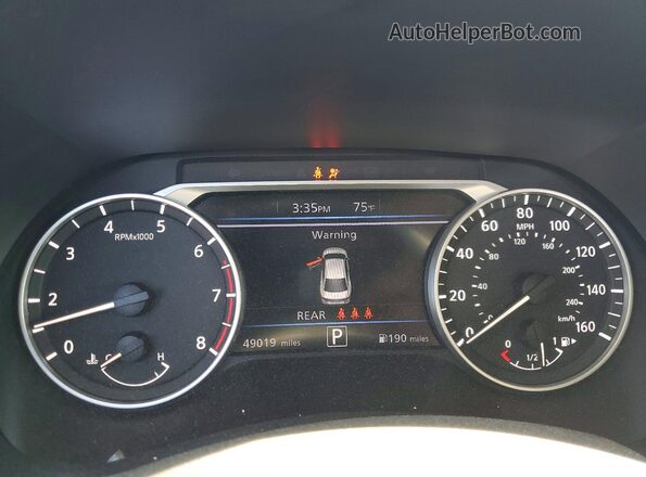 3N1AB8DV2MY219642 2021 NISSAN SENTRA Blue ხელსაწყოთა პანელის ხედი