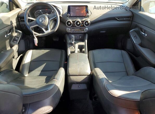 3N1AB8DV2MY219642 2021 NISSAN SENTRA Blue წინა პანელის ხედი
