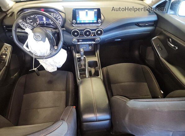 3N1AB8DV2MY276861 2021 NISSAN SENTRA Черный Вид панели приборов