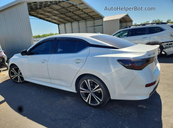 3N1AB8DV2MY277475 2021 NISSAN SENTRA White Задня ліва чверть