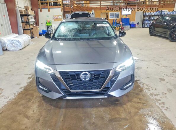 3N1AB8DV2MY283163 2021 NISSAN SENTRA Charcoal Vista frontal