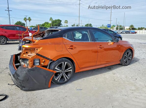 3N1AB8DV2PY272989 2023 NISSAN SENTRA Orange Rear right