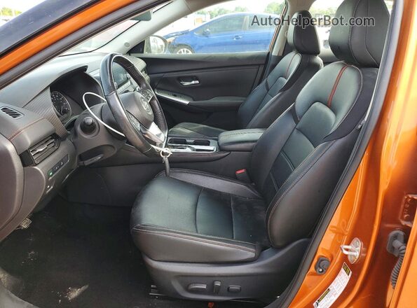 3N1AB8DV2PY272989 2023 NISSAN SENTRA Orange Front interior view