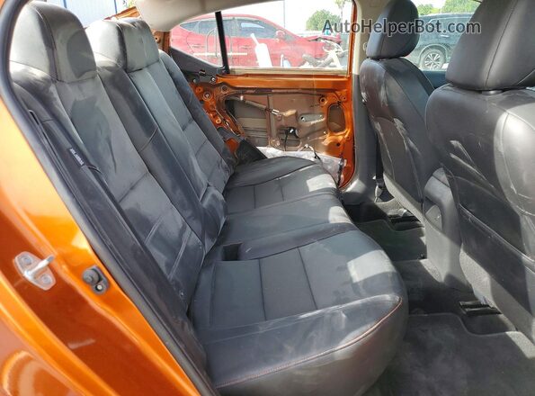 3N1AB8DV2PY272989 2023 NISSAN SENTRA Orange Rear seats view