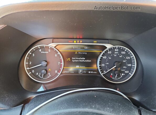 3N1AB8DV2RY278410 2024 NISSAN SENTRA White Instrument cluster view
