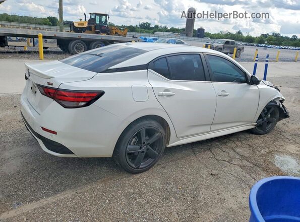 3N1AB8DV2RY333129 2024 NISSAN SENTRA White Задня права чверть