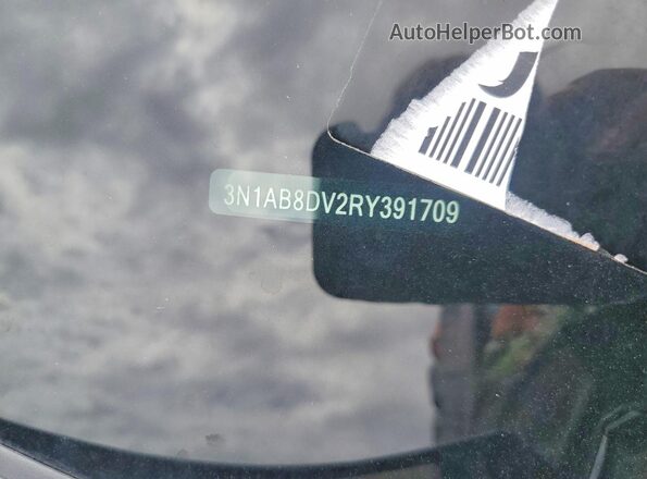 3N1AB8DV2RY391709 2024 NISSAN SENTRA Gray VIN կոդի պիտակի տեսք