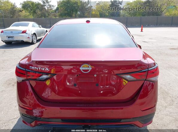3N1AB8DV2SY214650 2025 NISSAN SENTRA Red 