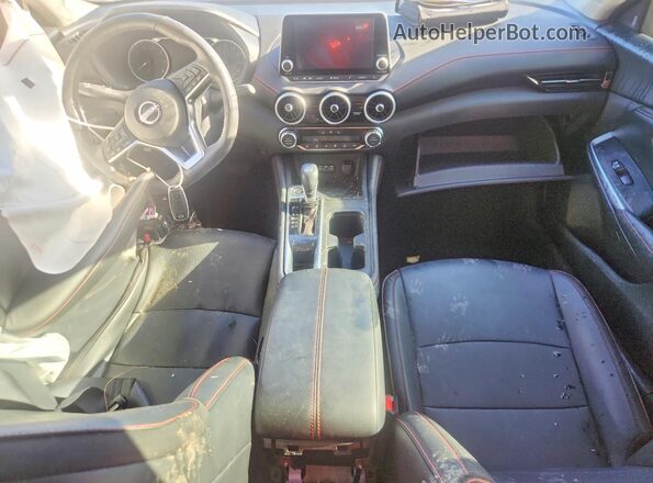 3N1AB8DV2SY217144 2025 NISSAN SENTRA White Widok deski rozdzielczej