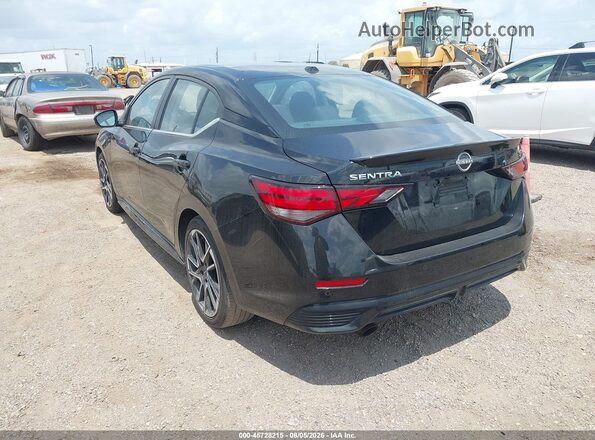 3N1AB8DV2SY299618 2025 NISSAN SENTRA Black Tył lewy
