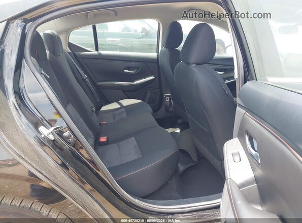 3N1AB8DV2SY299618 2025 NISSAN SENTRA Black Widok naklejki z numerem VIN