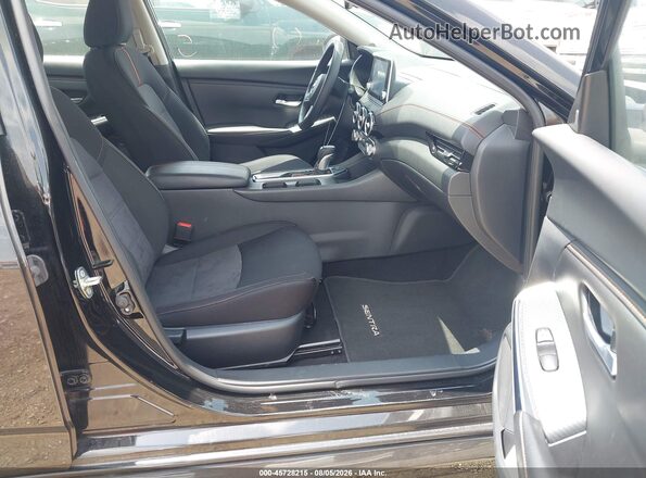 3N1AB8DV2SY299618 2025 NISSAN SENTRA Black Widok wnętrza z przodu